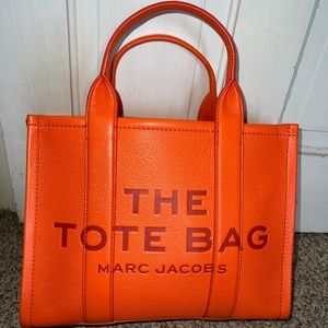 The Marc Jacobs Small Tote. Dragon Fire Orange.